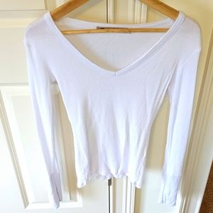 Michael Stars Waffle Thermal Top w/thumb holes!